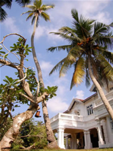 Villa de Zoysa où nous serons au Sri Lanka
