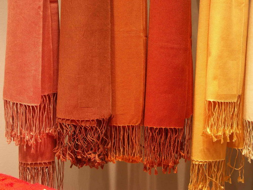 Pashmina shawls from Kashmir